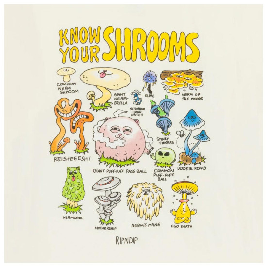 Ripndip Ανδρική κοντομάνικη μπλούζα Know Ur Shrooms Tee